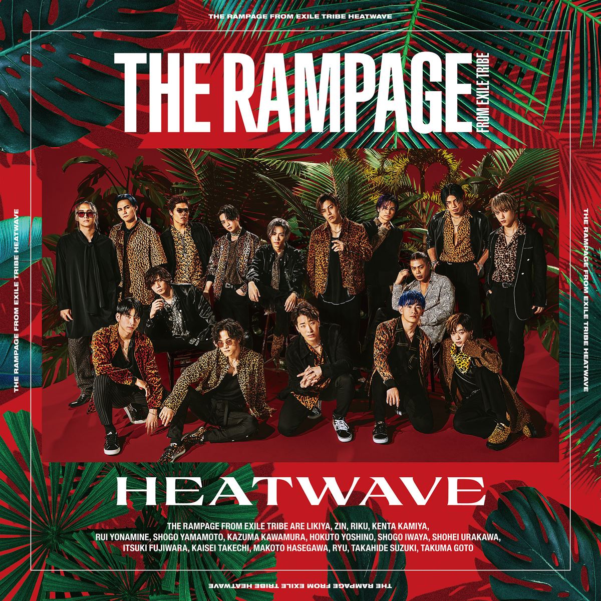 THE RAMPAGE from EXILE TRIBE『HEATWAVE』CD ONLYジャケット