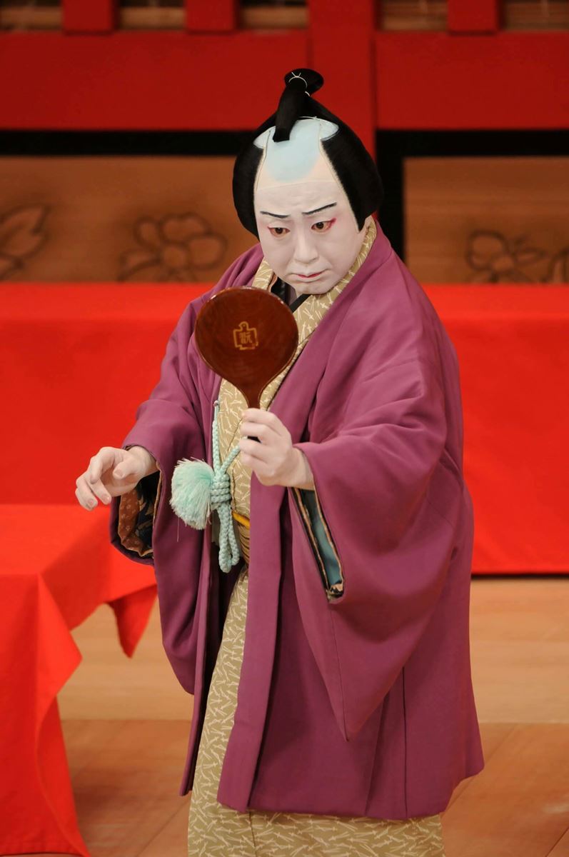 2009年京都南座上演時、通人里暁を勤める鴈治郎さん（当時：翫雀）　写真提供：松竹（株）