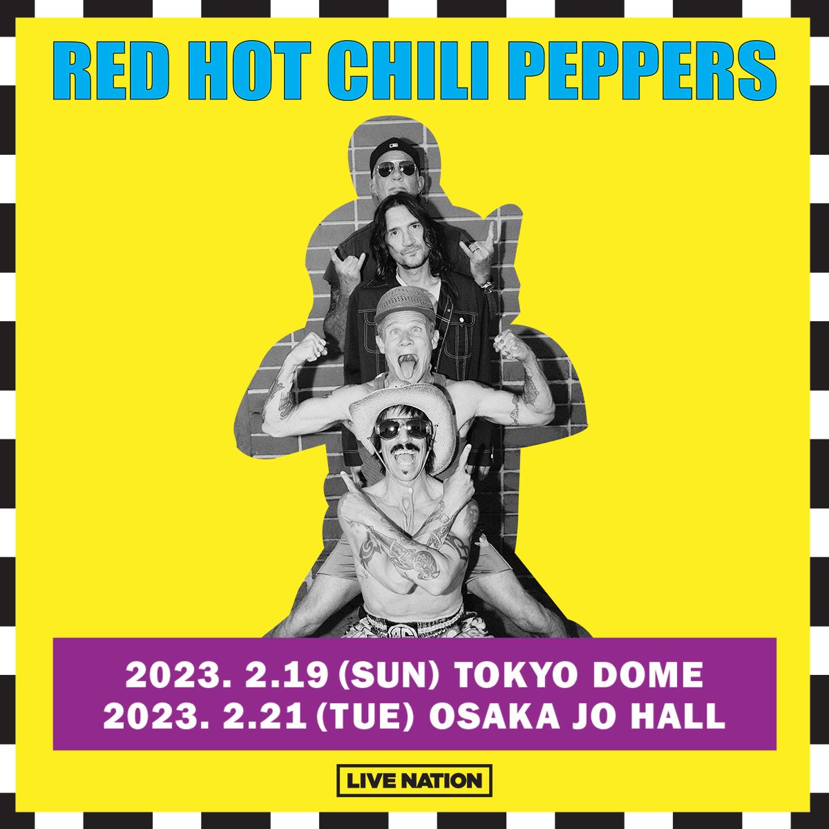 レッド・ホット・チリ・ペッパーズ ワールドツアー2023 ライブ・イン