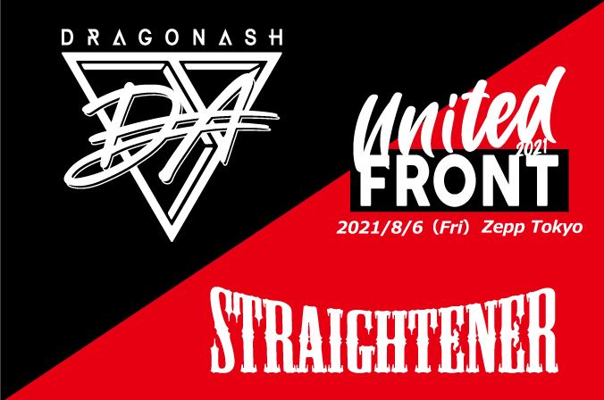 DRAGONASH LIVE TOUR「UNITED FRONT 2021」東京公演 告知画像