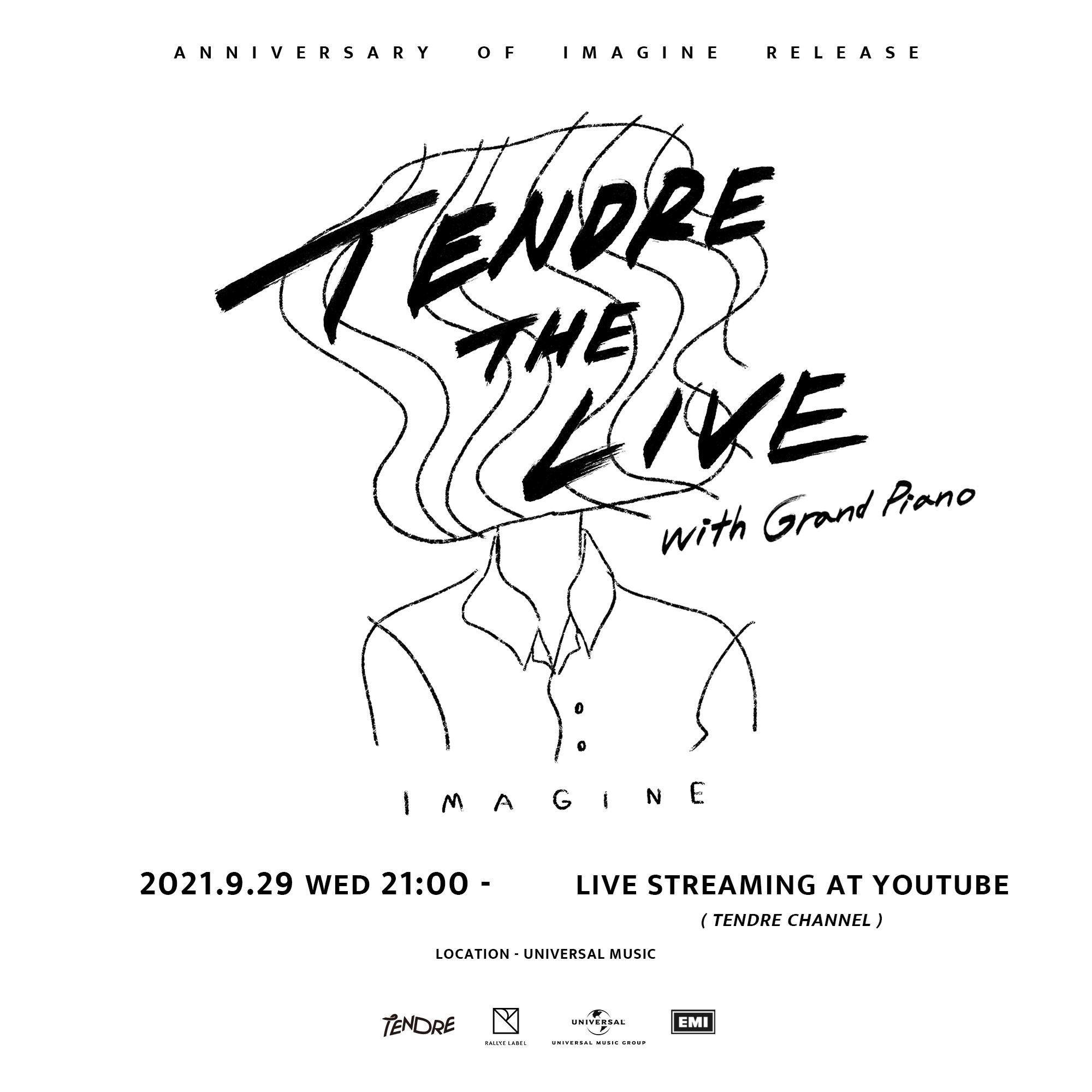 『TENDRE THE LIVE with Grand Piano』告知画像