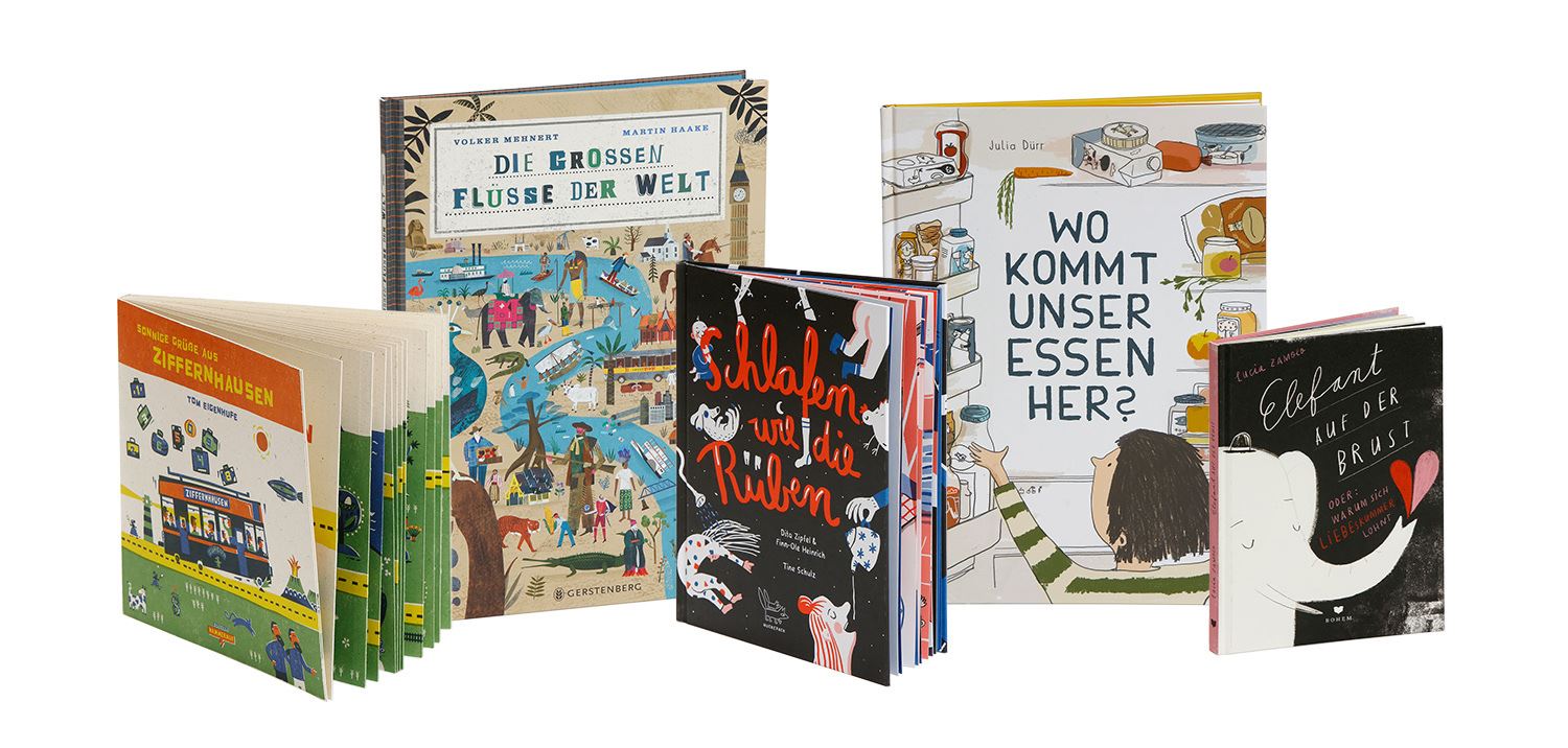 ドイツの最も美しい本2021受賞（児童書） (C) Stiftung Buchkunst / Uwe Dettmar, Frankfurt am Main