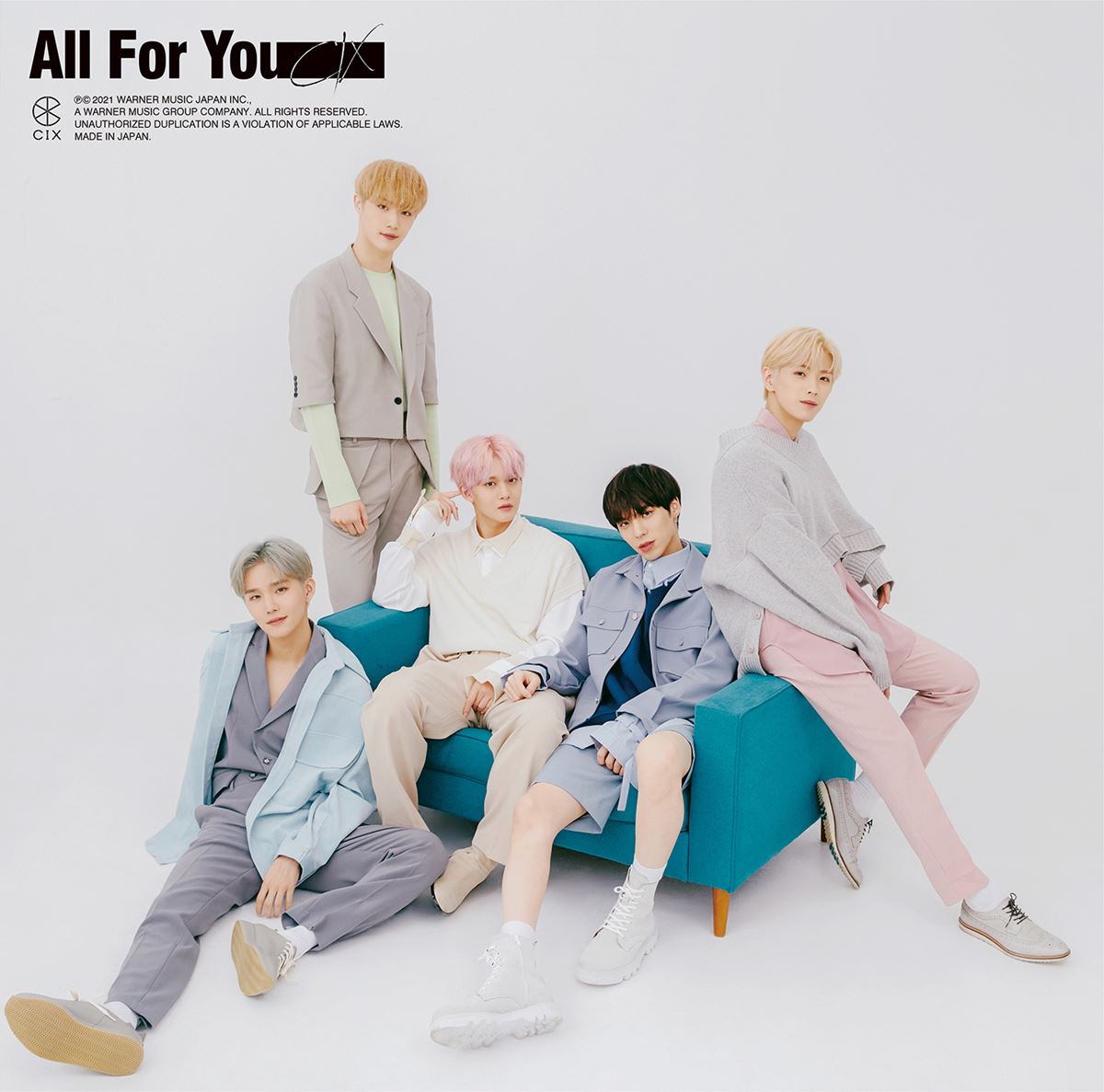 CIX『All For You』通常盤B ジャケット