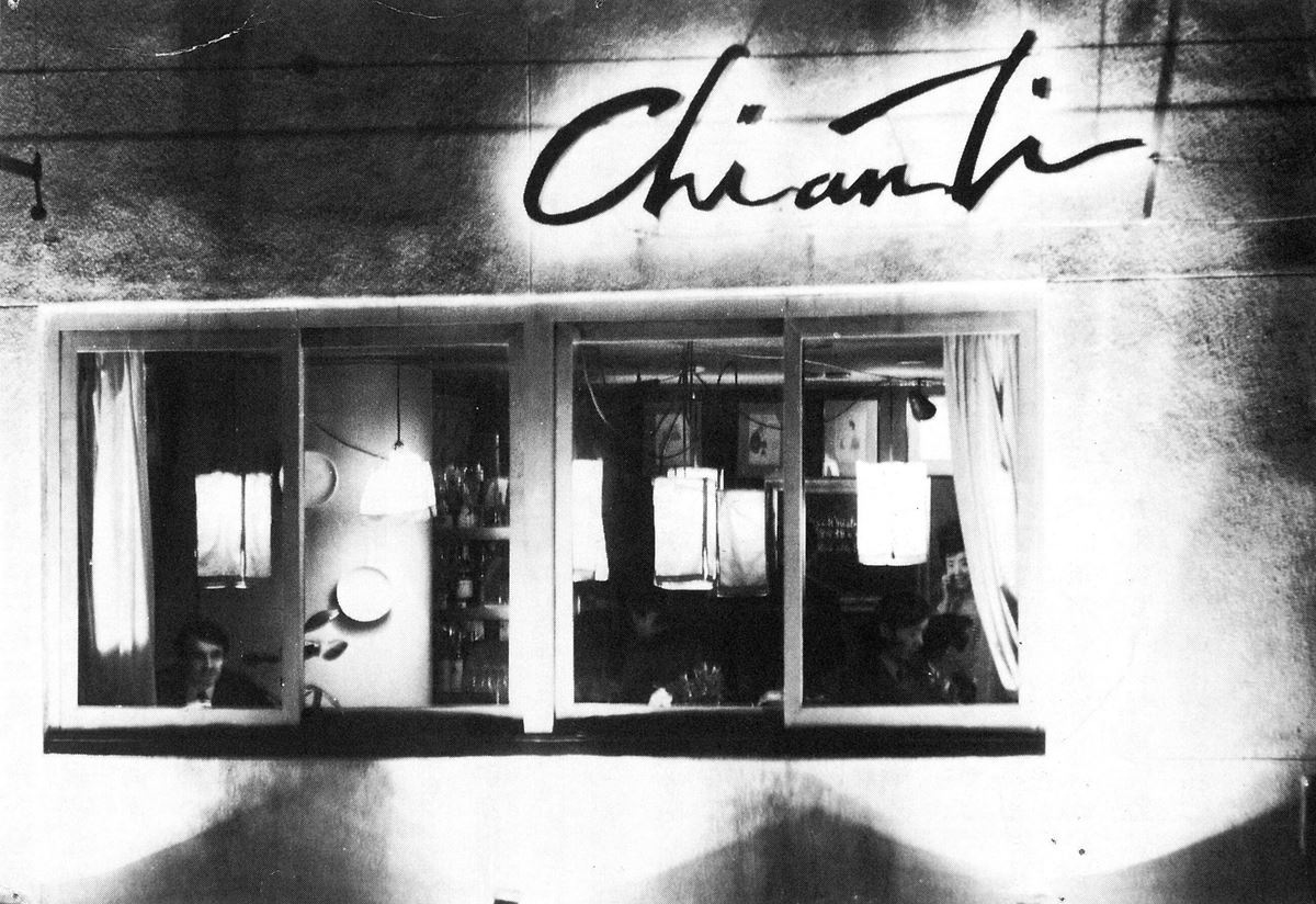 1960年、飯倉片町にオープンし、文化人たちのサロンのような場所となったレストラン、キャンティ