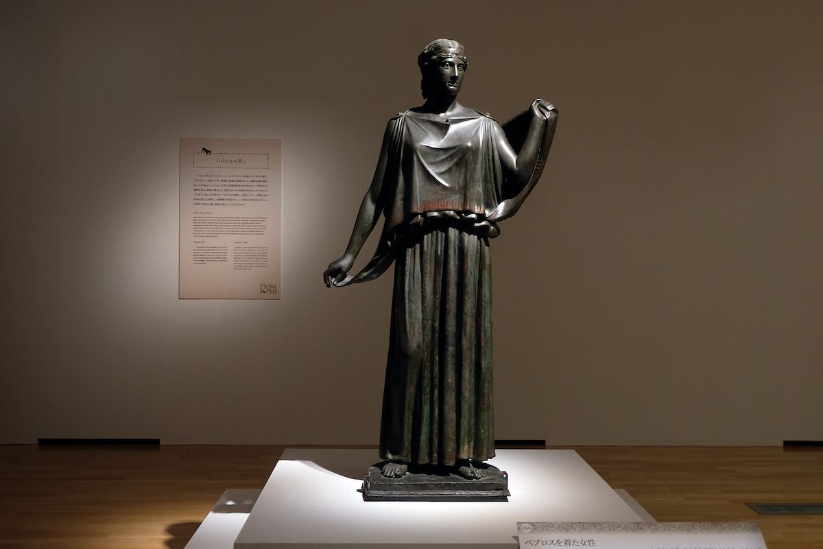 《ヘプロスを着た女（通称「踊り子」》アウグゥストゥス時代（前27～後14年）　エルコラーノ、「パピルス荘」大ペリテュリウム出土