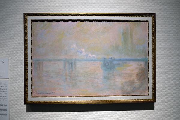 新品 モネ 睡蓮のとき ジヴェルニー近くのセーヌ河支流、日の出
