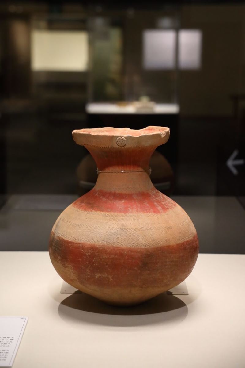 《朱彩壺形土器》　日本　弥生時代後期　重要文化財
