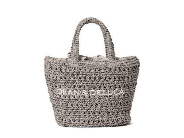 DEAN ＆ DELUCA クロッシェバスケットバッグ S（保冷バッグ付き） DEAN & DELUCA × BEAMS COUTURE〉 手仕事の温もりと実用性を備え