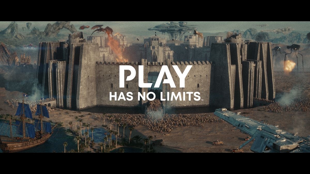 PlayStation 新CM『遊びのない世界なんて｜Play Has No Limits』より