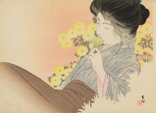 木版口絵に描かれた明治美女に魅了される 『鏑木清方と鰭崎英朋