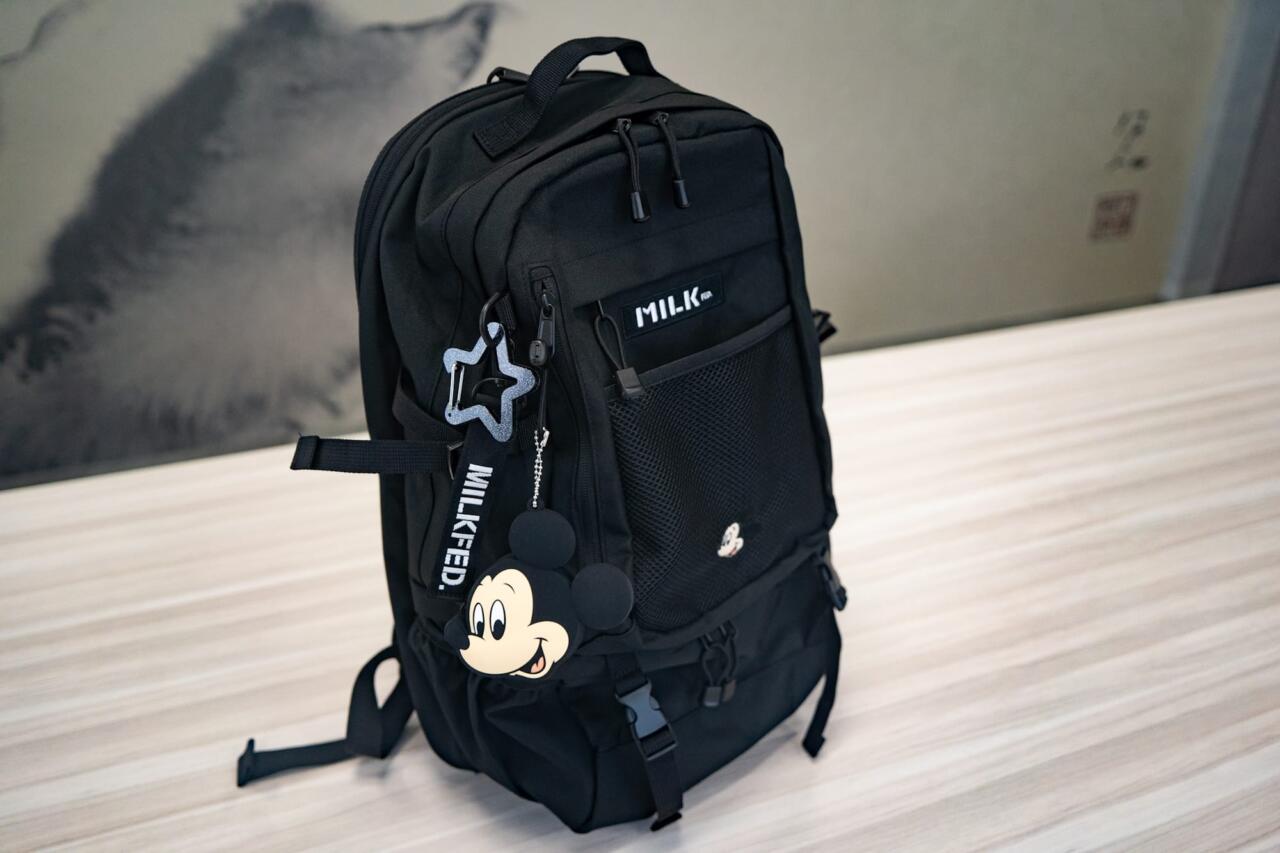 【MILKFED.】ミッキー リュックサック・バックパック 32L ディズニーストア】MILKFED.コラボの新作リュックが神仕様！ 激かわ