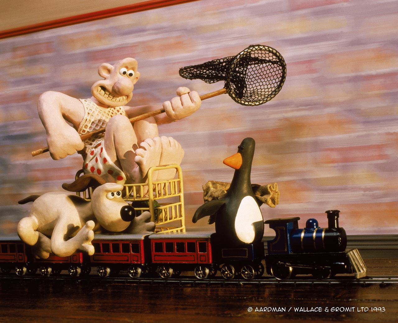 『ウォレスとグルミット／ペンギンに気をつけろ！』   (C)Aardman / Wallace & Gromit Ltd 1993