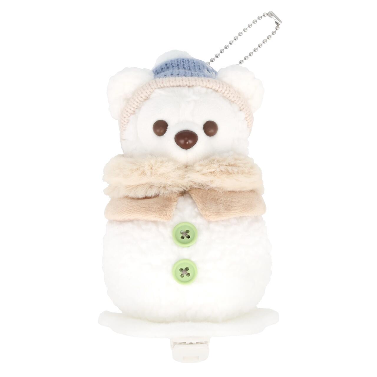 ディズニー】ダッフィー雪だるまを肩に乗せよう♪冬のパークで活躍する