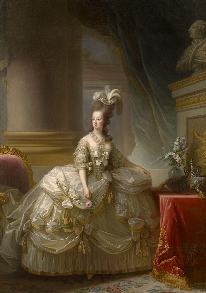 マリー・ルイーズ・エリザベト・ヴィジェ＝ルブラン《フランス王妃マリー・アントワネットの肖像》 1778年　油彩／カンヴァス　ウィーン美術史美術館　Kunsthistorisches Museum Wien