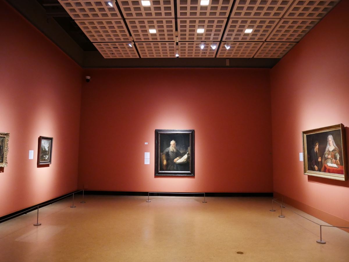 中央：レンブラント・ハルメンスゾーン・ファン・レイン《使徒パウロ》1636年？　　ウ ィーン美術史美術館、絵画館