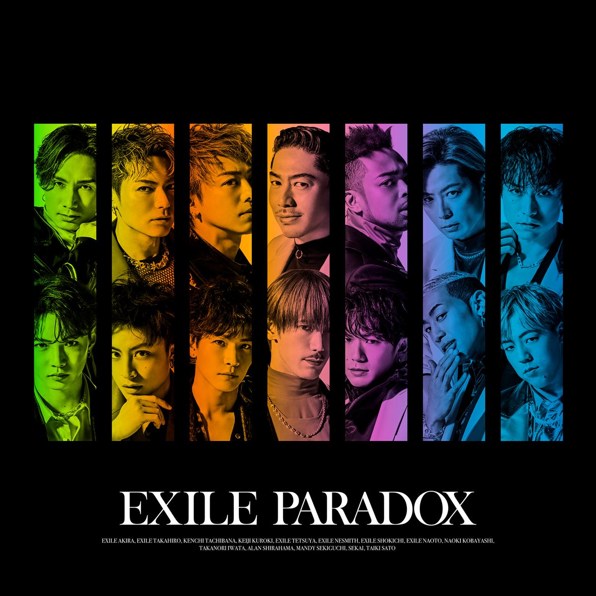 EXILE「PARADOX」通常盤ジャケット