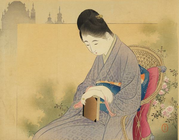 鏑木清方　口絵　木版画 鏑木清方｢木版口絵｣ | 山田書店美術部オンラインストア