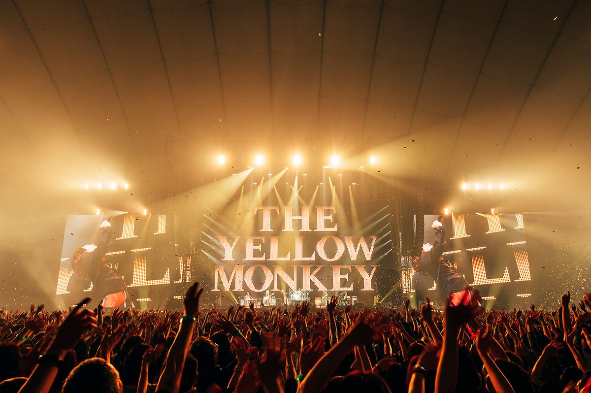 4月27日東京ドーム「THE YELLOW MONKEY SUPER BIG EGG 2024 