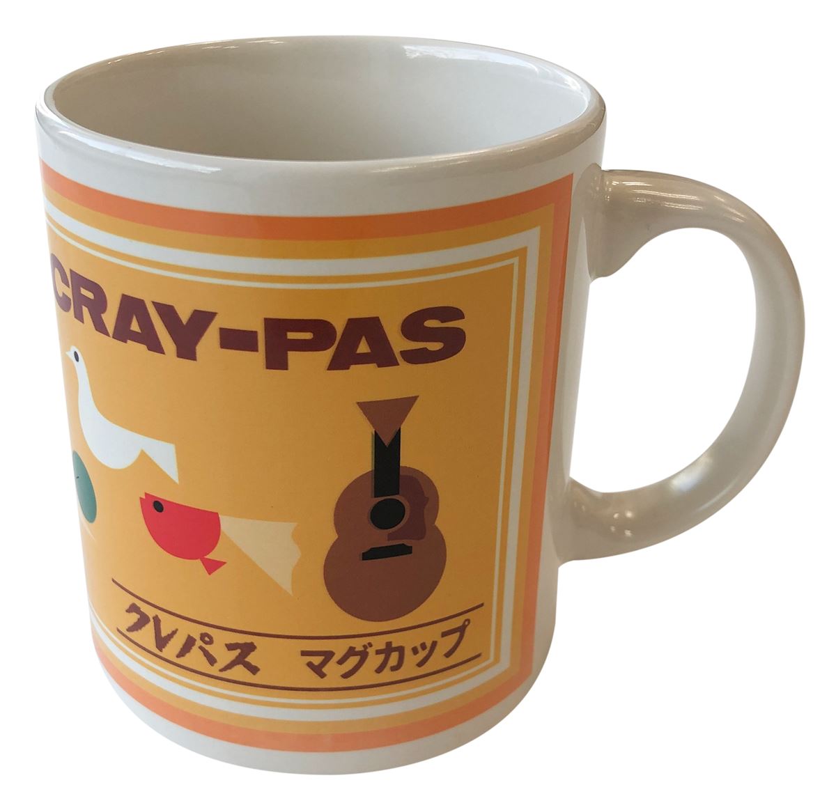 「HATA MOTOHIRO × CRAY-PAS」クレパスマグカップ
