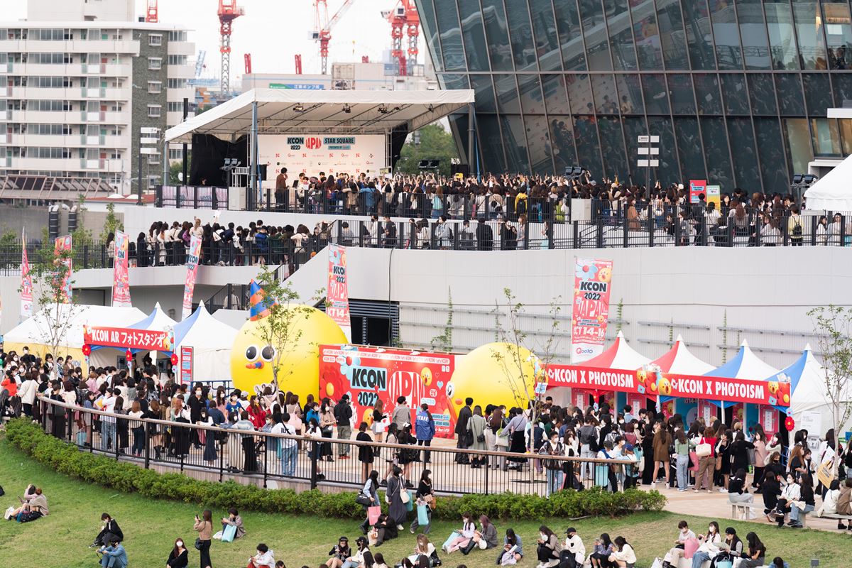 「KCON 2022 JAPAN」。(c)CJ ENM Co., Ltd, All Rights Reserved
