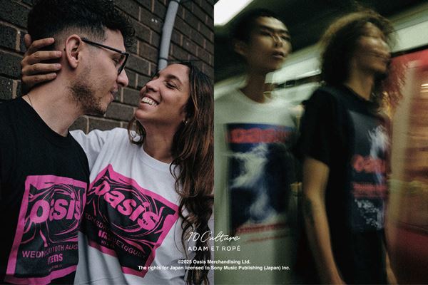 oasis×ADAM ET ROPE'コラボTシャツはプレミア化必至！ 開催中止となっ